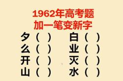 探索汉字的奥秘，揭秘百加一笔的神秘字