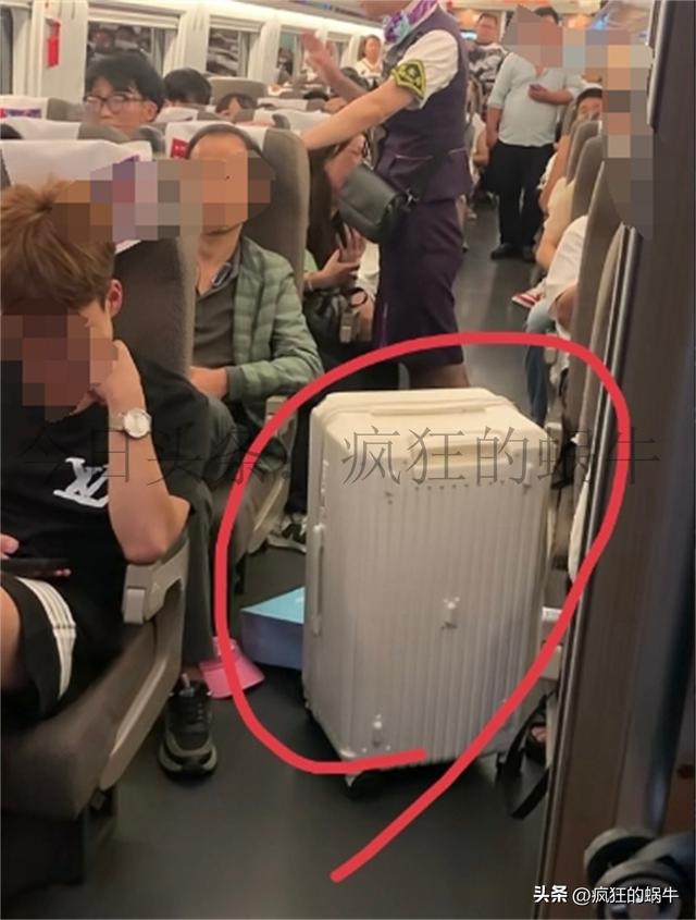 女子乘高铁被行李箱砸中崩溃大哭的背后