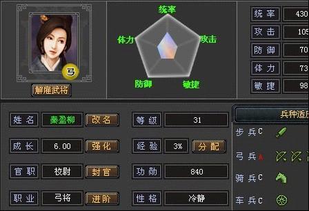 七雄争霸深度解析，精明武将选择策略与实战应用