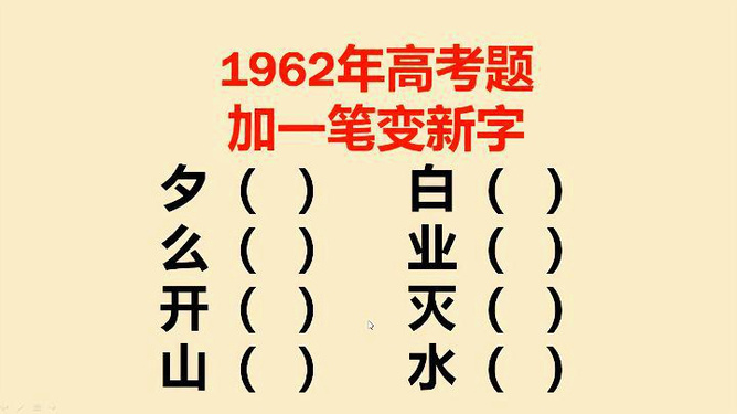 探索汉字的奥秘，揭秘百加一笔的神秘字