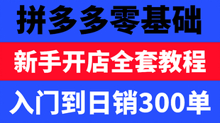 拼多多开店全攻略，从零到一的电商创业指南
