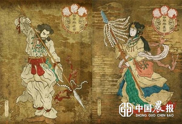 探索日本神话，伊邪那岐与伊邪那美的传说