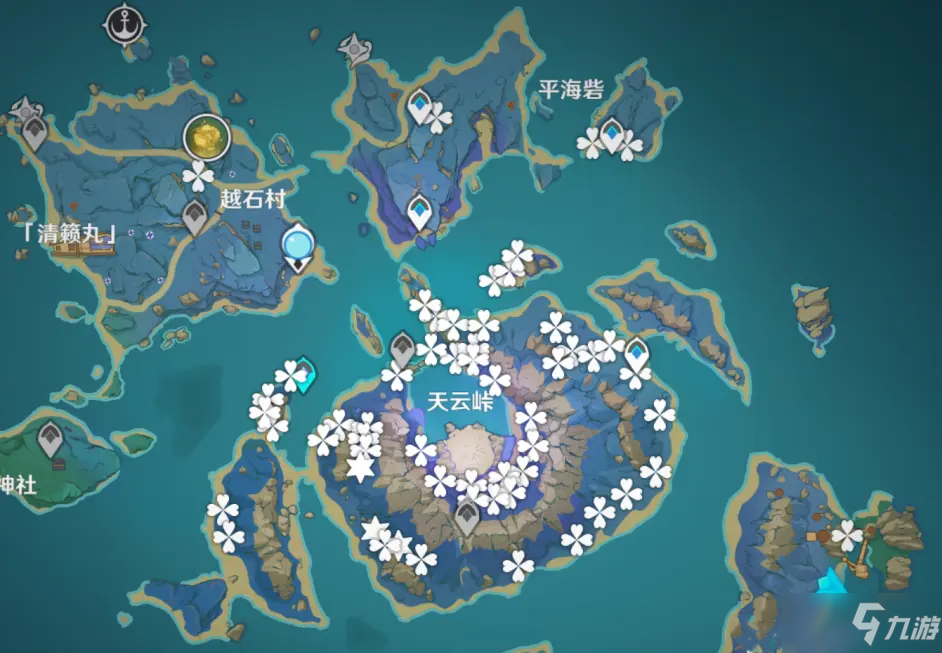 原神天云草实，探索与收集指南