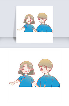 情侣抠图素材，爱情故事的创意画布