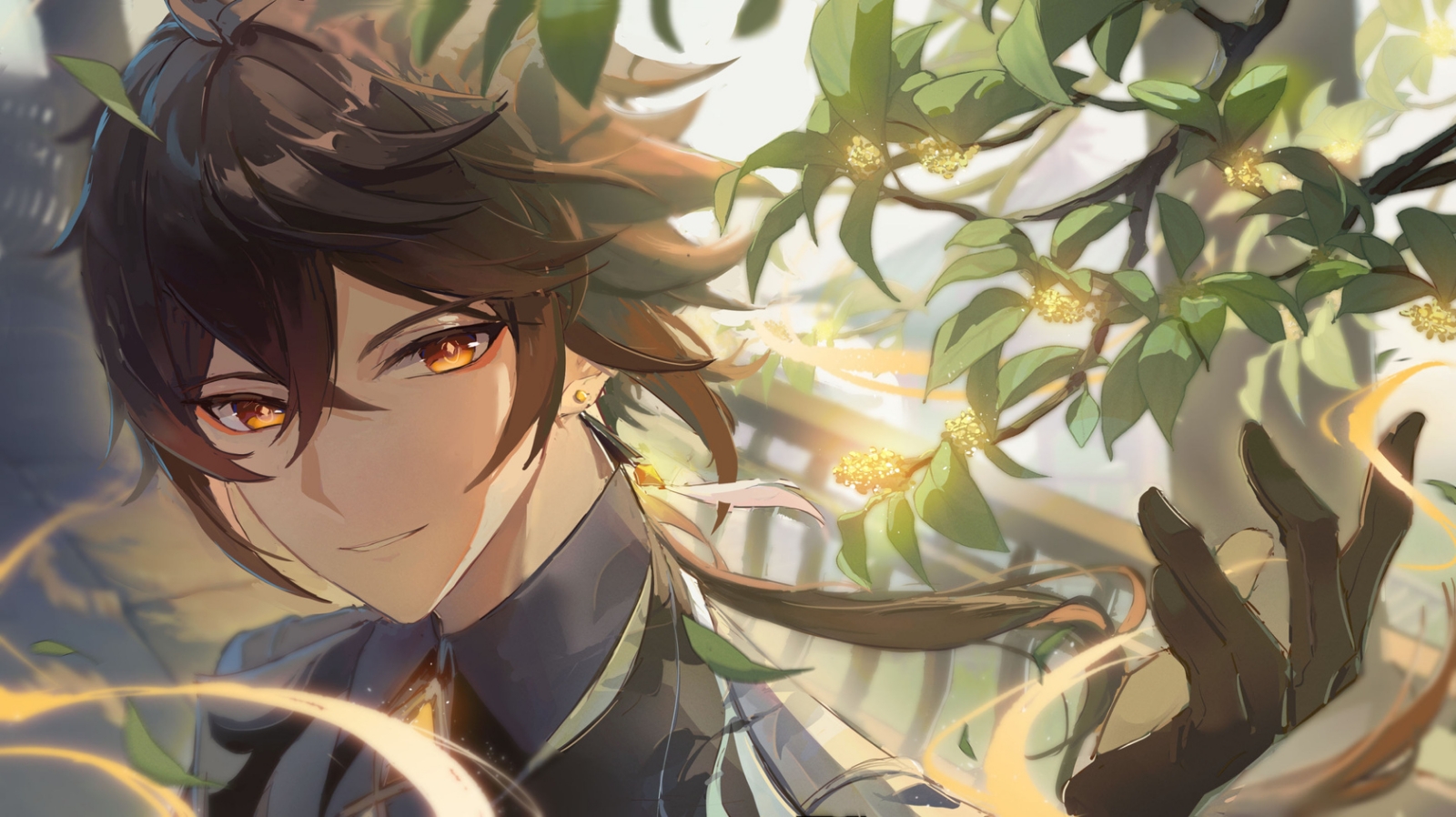 原神钟离 - 高清图片，堆糖，美图壁纸兴趣社区