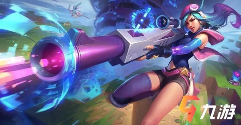 皮城女警，英雄联盟中的精准射手，城市守护者的风采