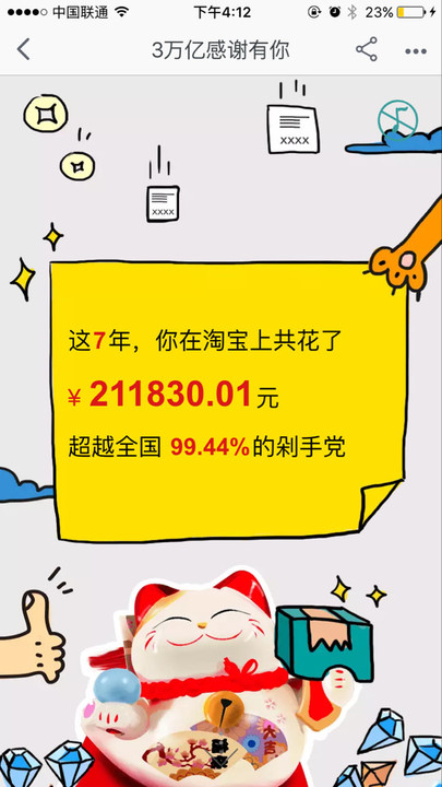 淘宝成就账单，你的购物足迹，一键解锁！