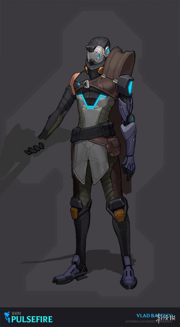 未来战士皮肤，科技与时尚的完美融合