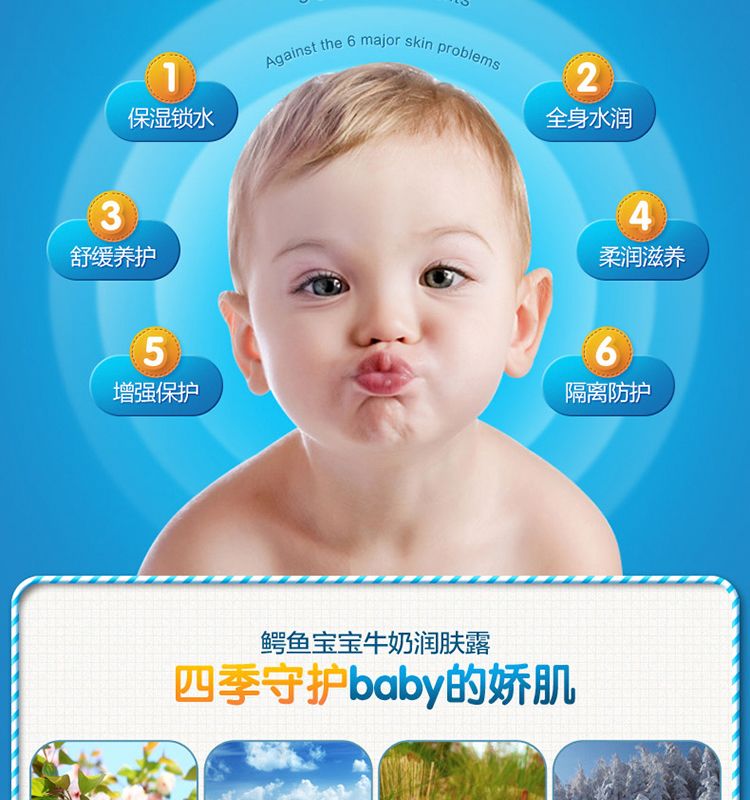 鳄鱼宝宝：专为0-6岁婴幼儿设计的温和洗护产品，让宝宝肌肤健康又快乐