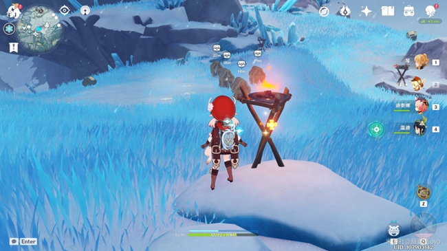 原神龙脊雪山攻略：冰雪世界探索技巧与隐藏宝箱全解析，轻松征服严寒机制